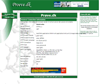 Tablet Screenshot of proeve.dk